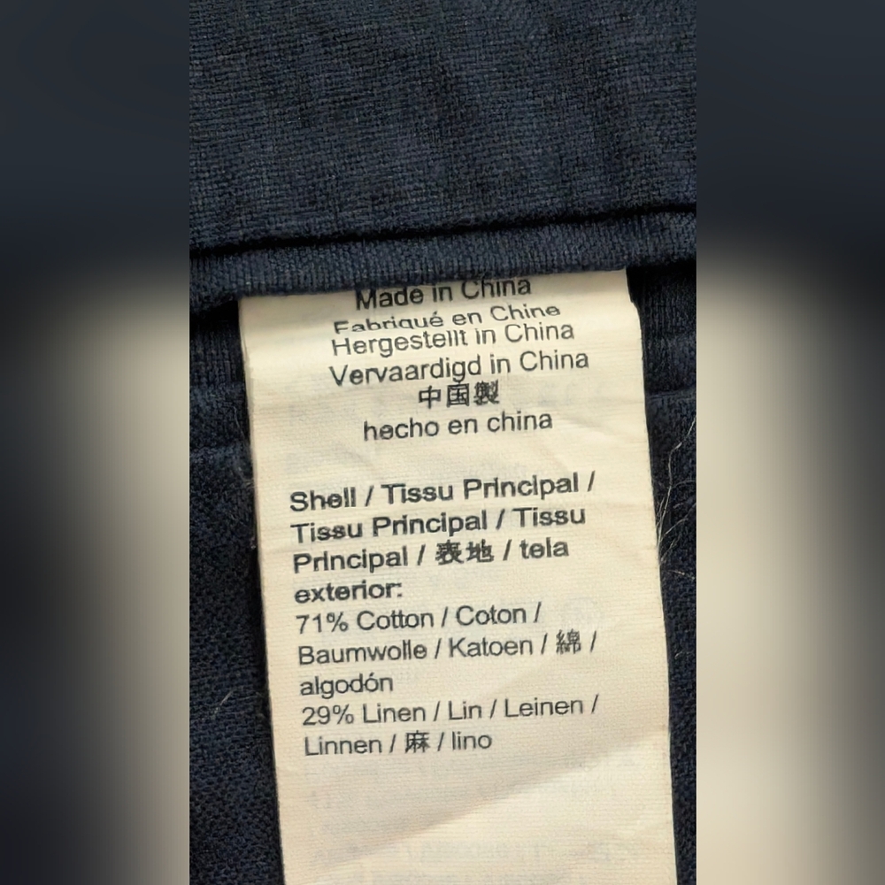J Crew Navy Blazer, 44R - Picture 9 of 10